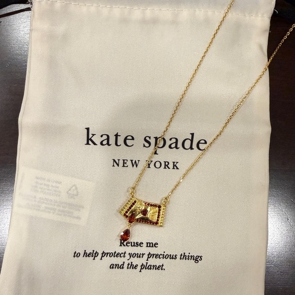 Rare Kate Spade What A Snack Necklace - Picture 5 of 8